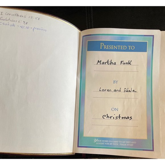 1995 Zondervan NIV Study Bible New International Version Red Letter Leather - Picture 6 of 6